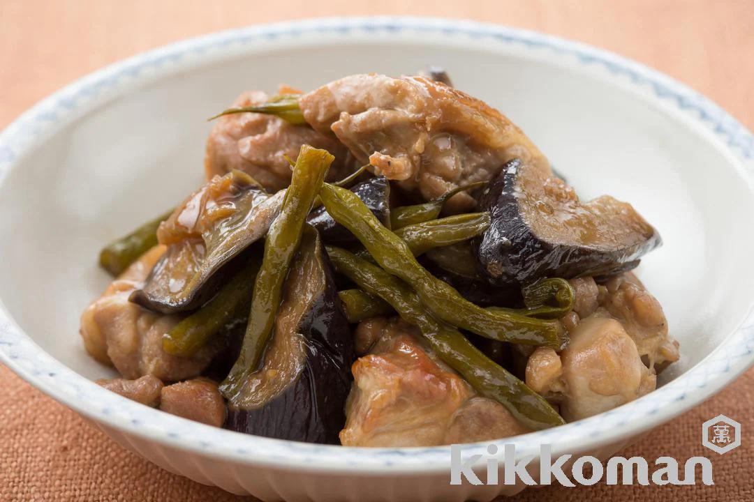 Braised Chicken and Eggplant