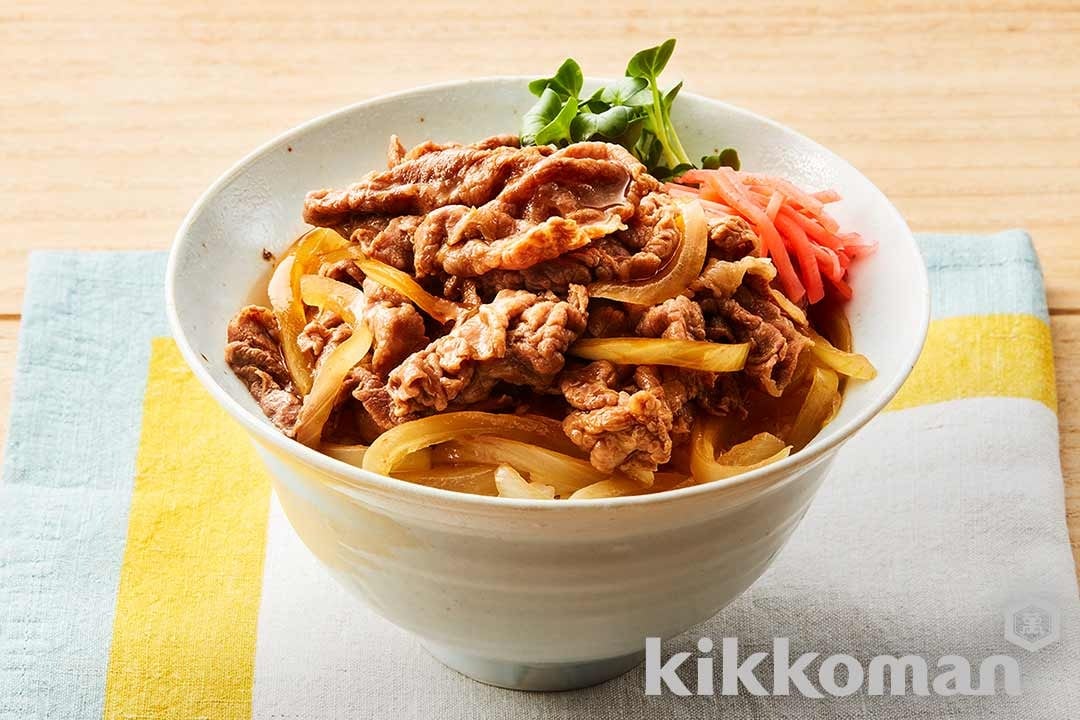 Gyudon (Japanese Beef and Rice Bowls)