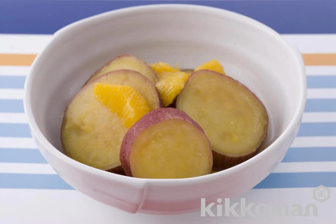 Simmered Sweet Potatoes with Oranges