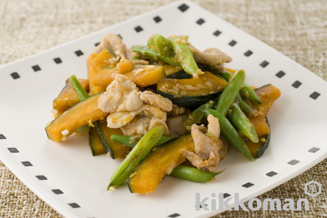 Pork and Kabocha Squash Stir-fry