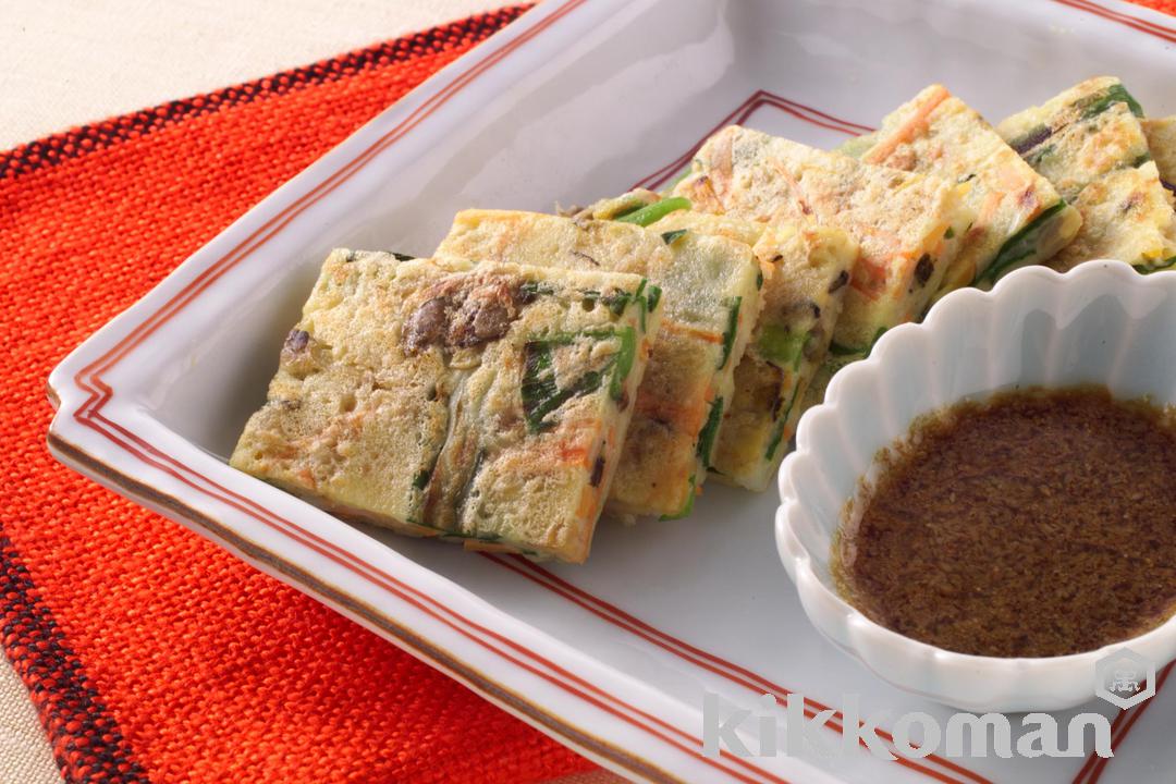 Asari Clam and Vegetable Korean Pancake