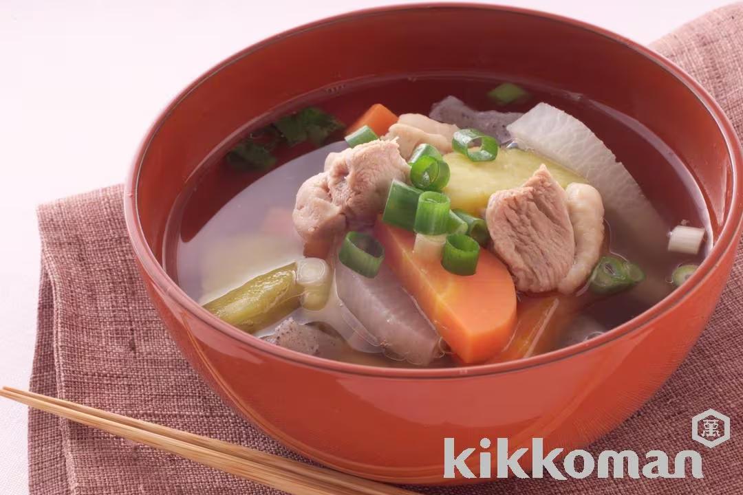 Chicken and Root Vegetable Soup