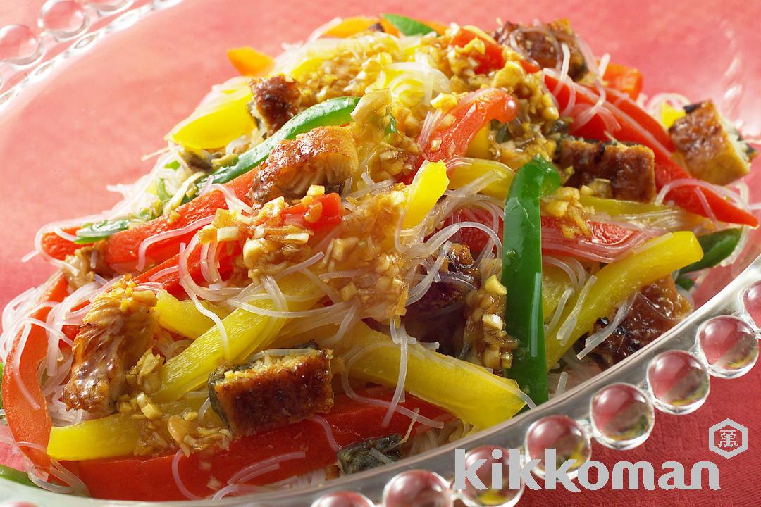 Unagi and Harusame Noodle Salad