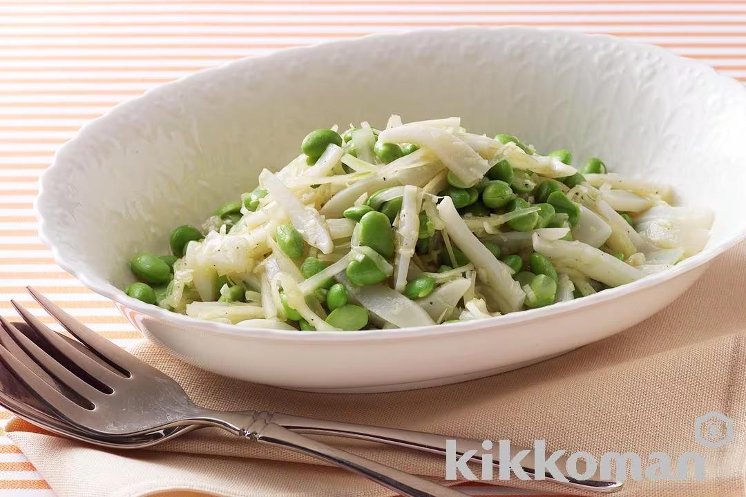 Squid and Edamame Salad