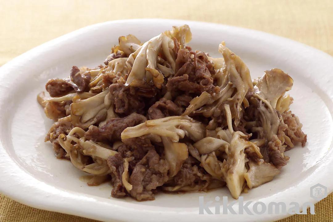 Maitake Mushroom and Beef Stir Fry