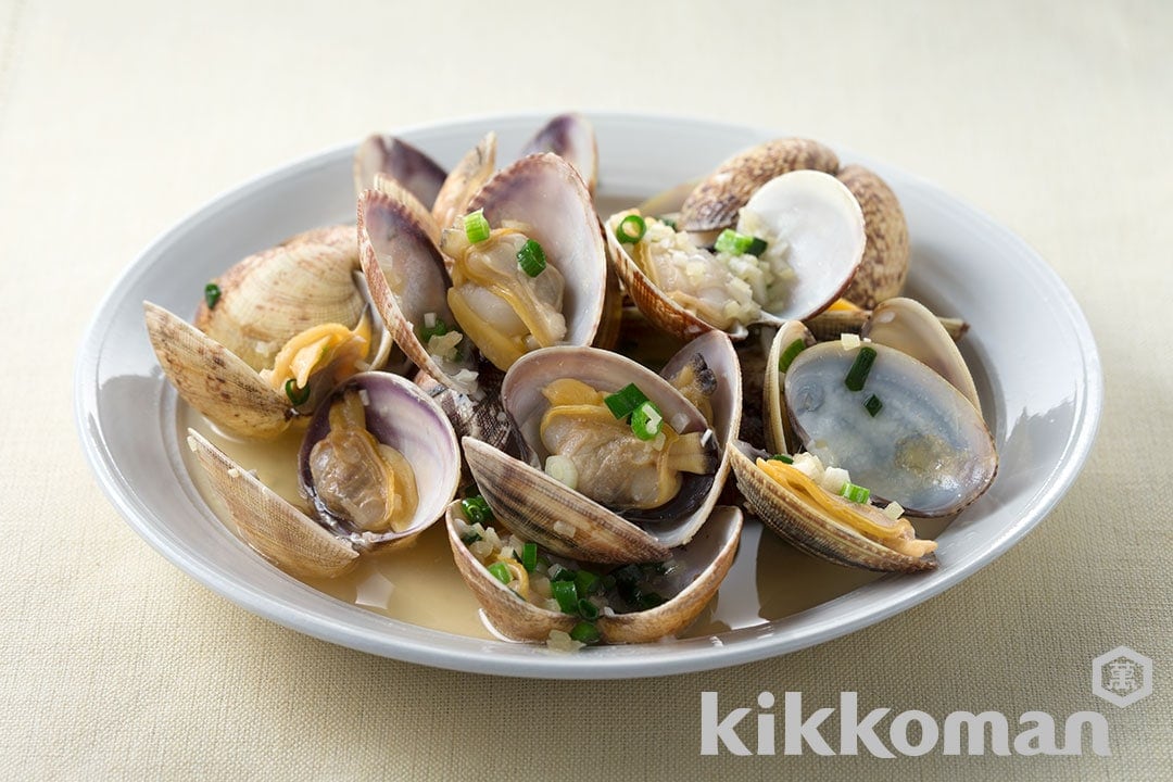 Sake-steamed Asari Clams
