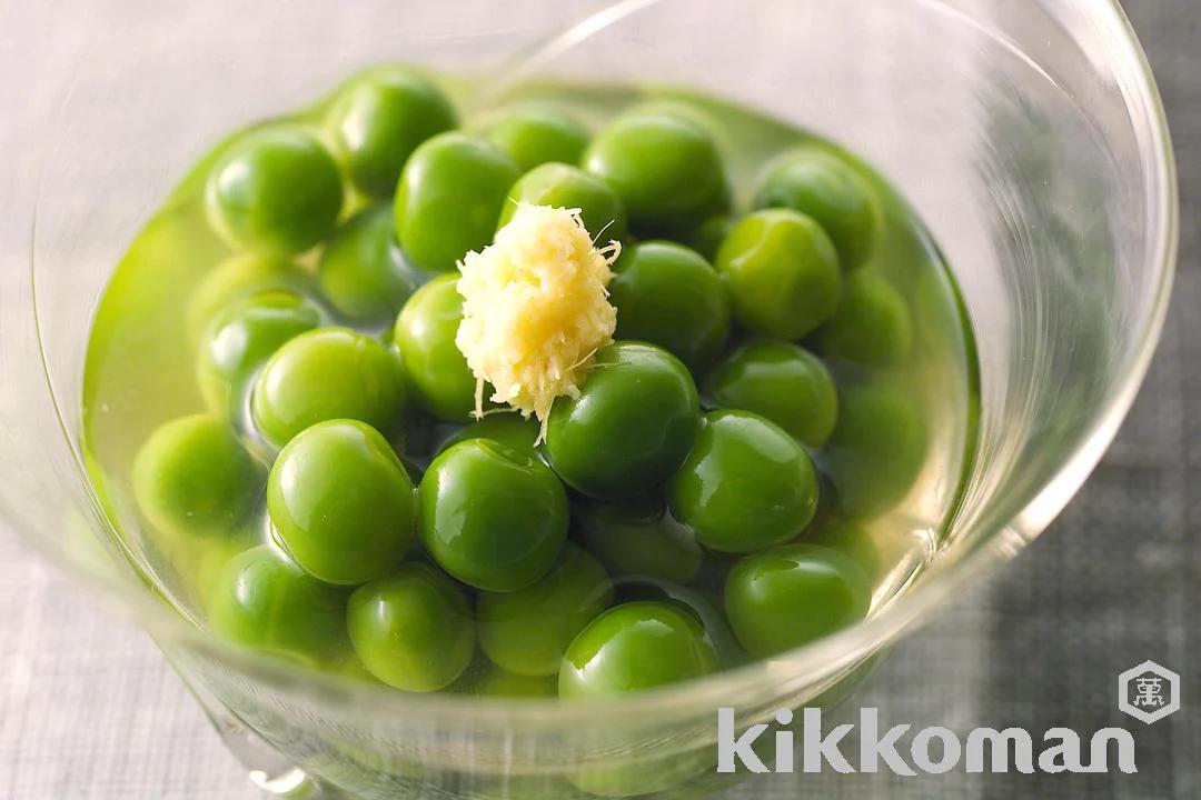 Simmered Green Peas