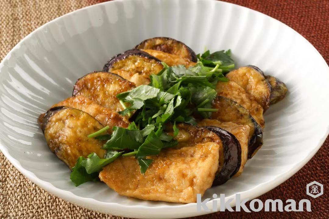 Fried Marlin and Eggplant