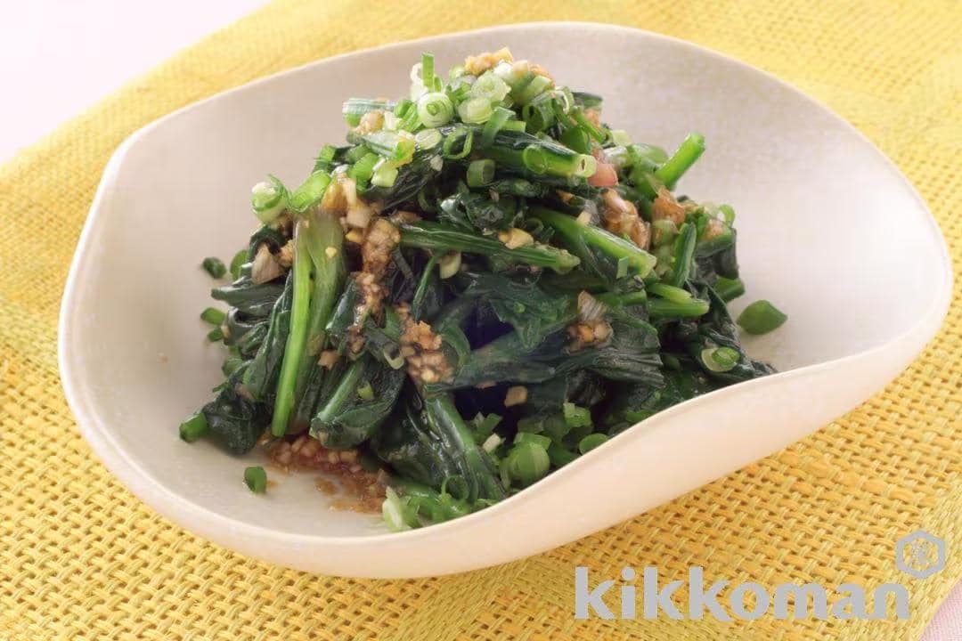 Chinese Style Spinach Salad