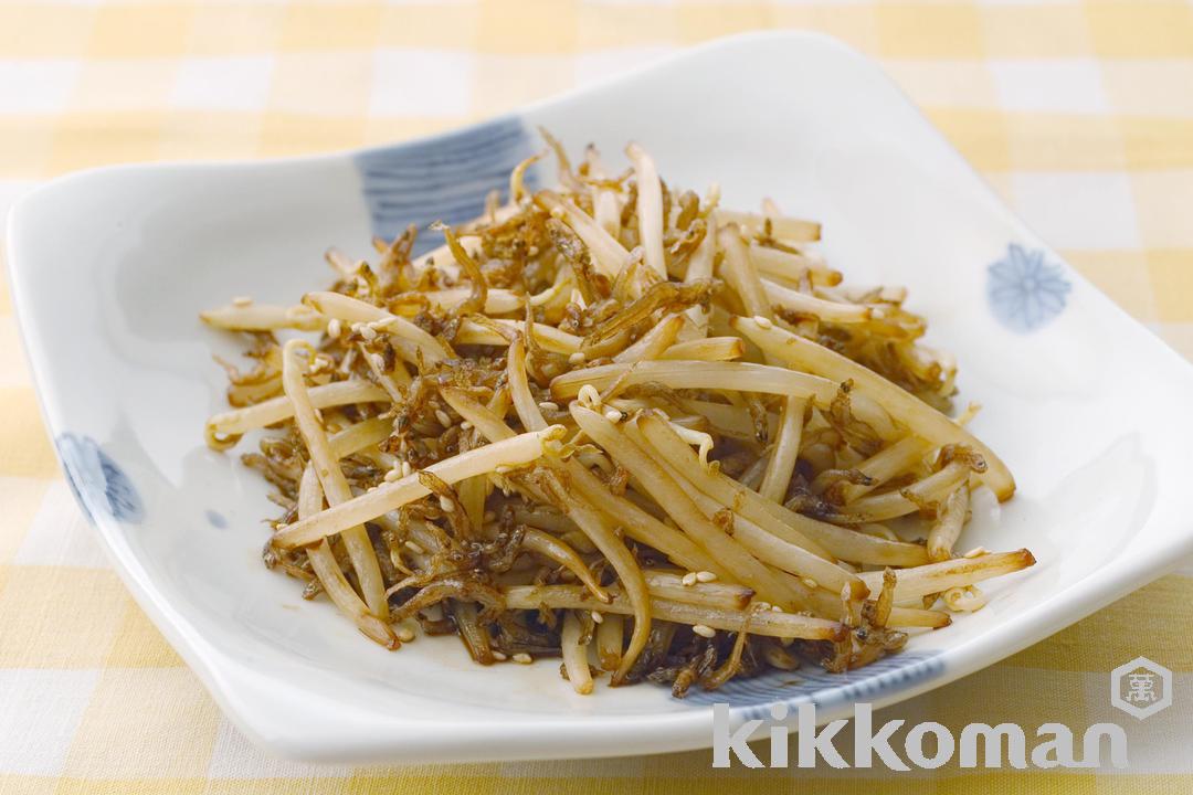 Fried Bean Sprouts and Sardines