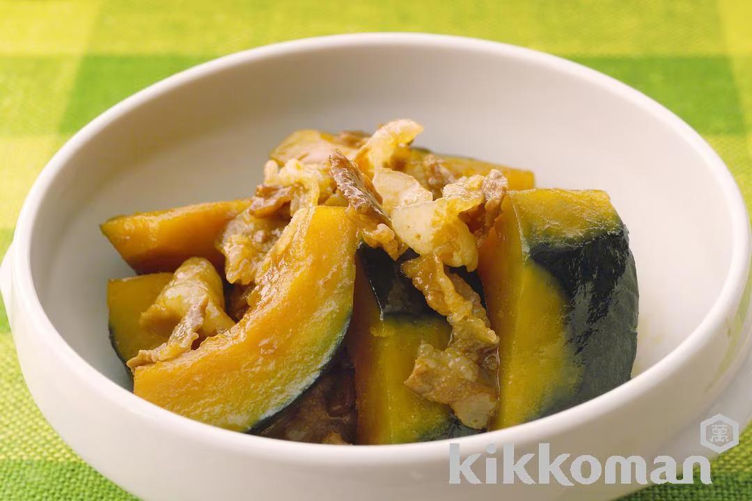 Simmered Kabocha Squash and Pork