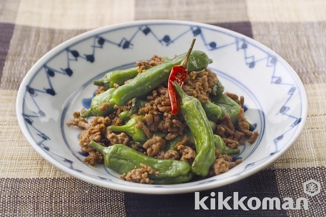 Ground Beef and Shishito Pepper Stir-Fry