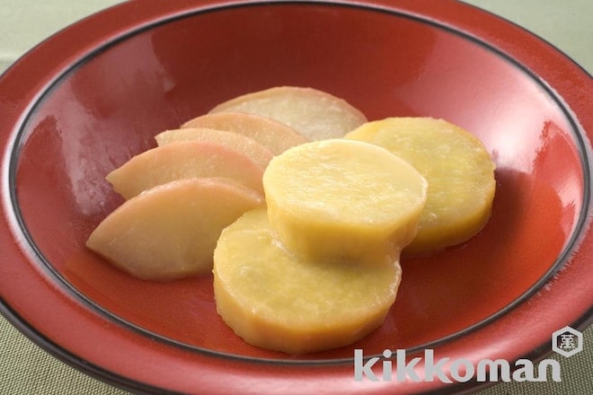 Lemon-Simmered Sweet Potato and Apple