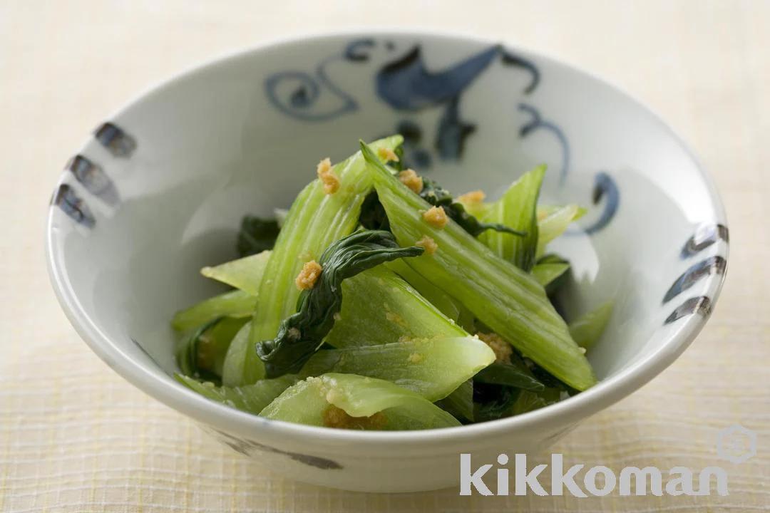 Bok Choy with Ginger Soy Sauce