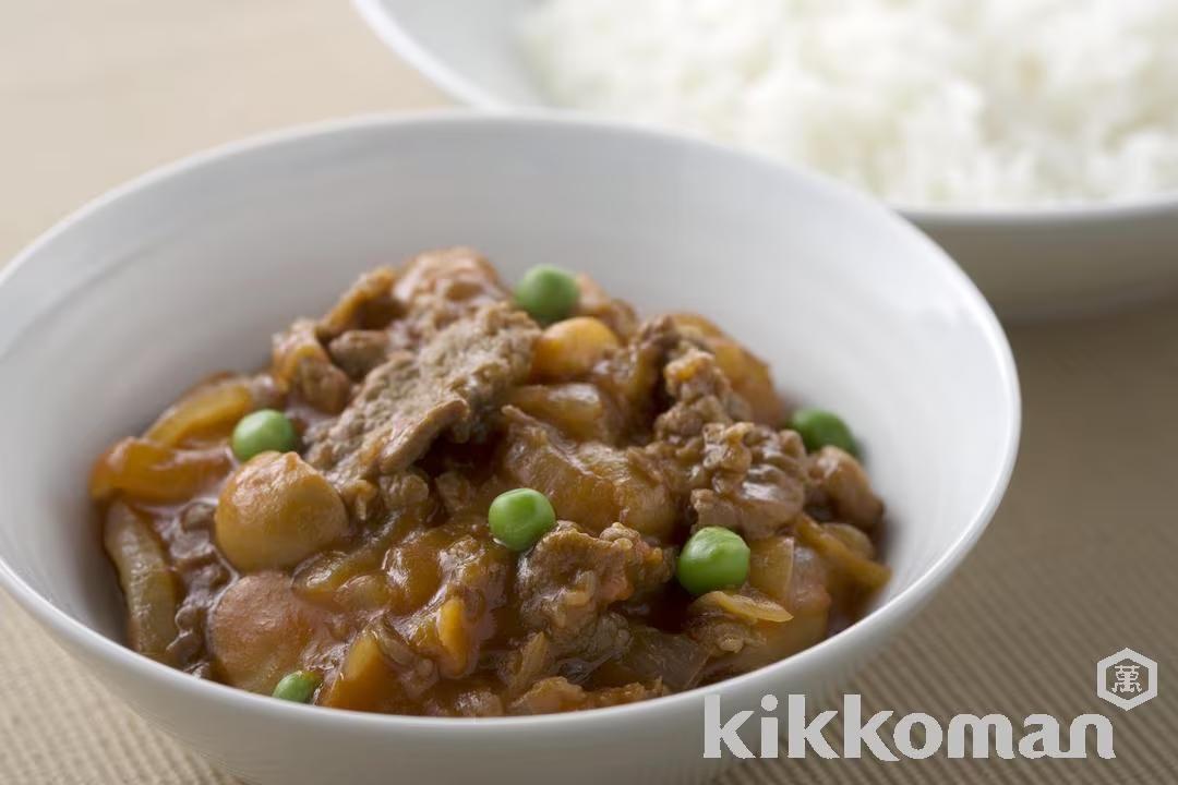 Hayashi Rice with Green Peas