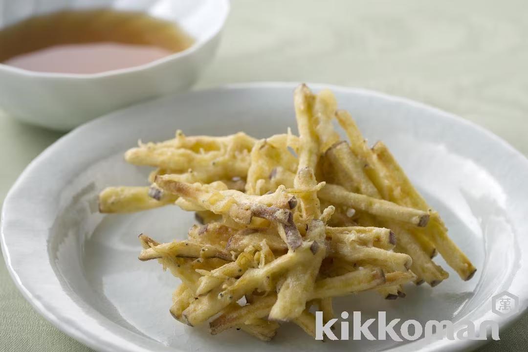 Deep-Fried Sweet Potato and Chirimenjako