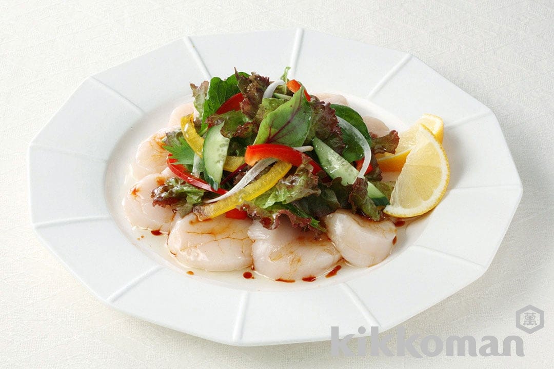Scallop Carpaccio Salad