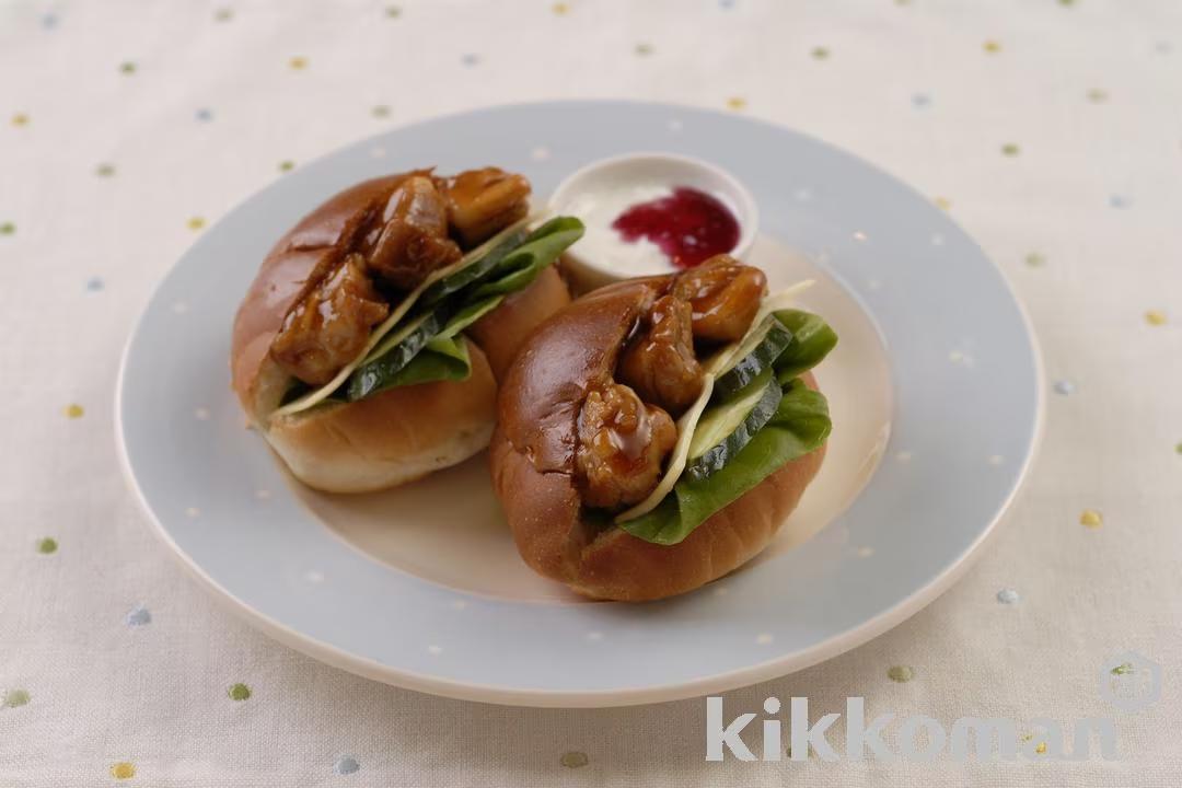 Teriyaki Chicken Sandwiches (using Kikkoman Teriyaki Marinade and Sauce)