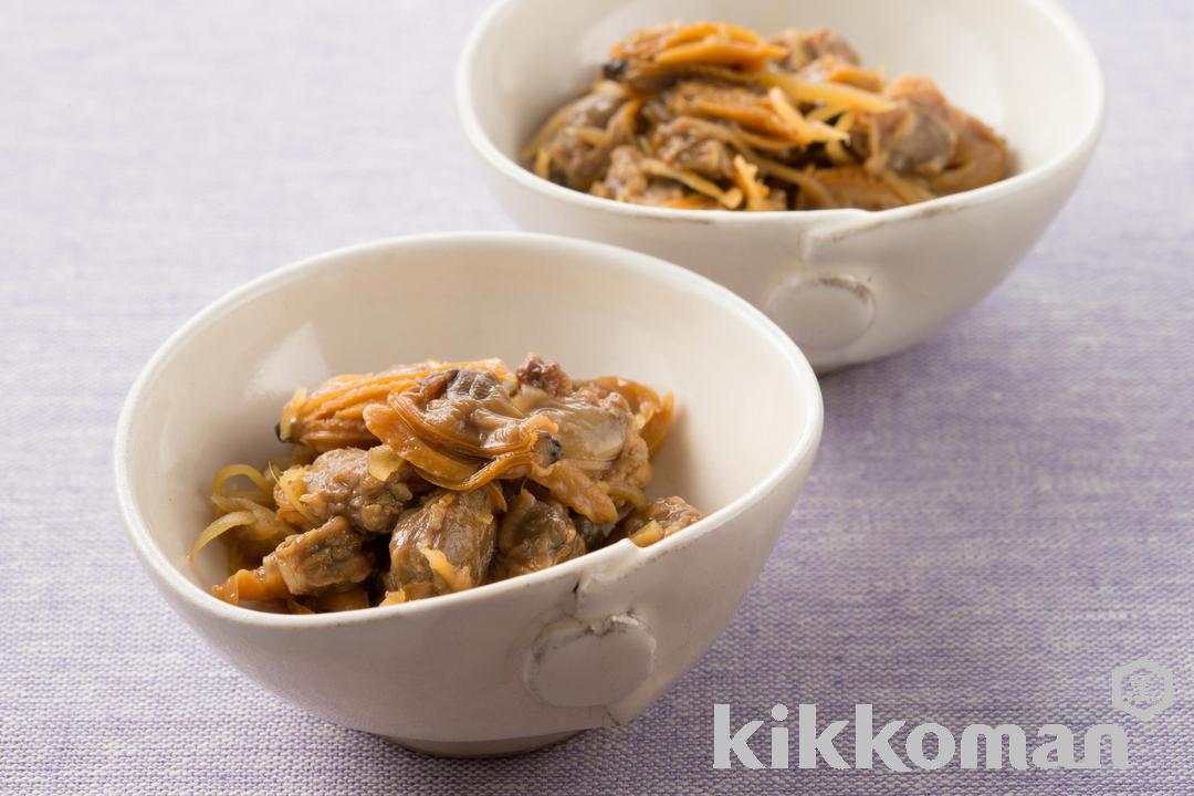 Traditional Japanese-Style Simmered Asari Clams (Shigureni)