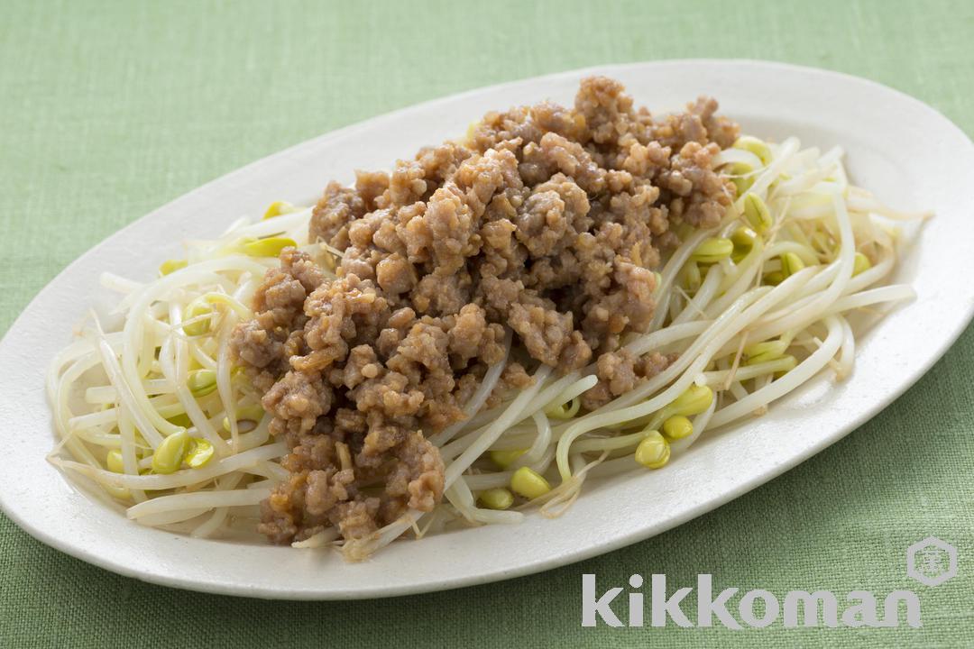 Ground Pork Miso with Bean Sprouts