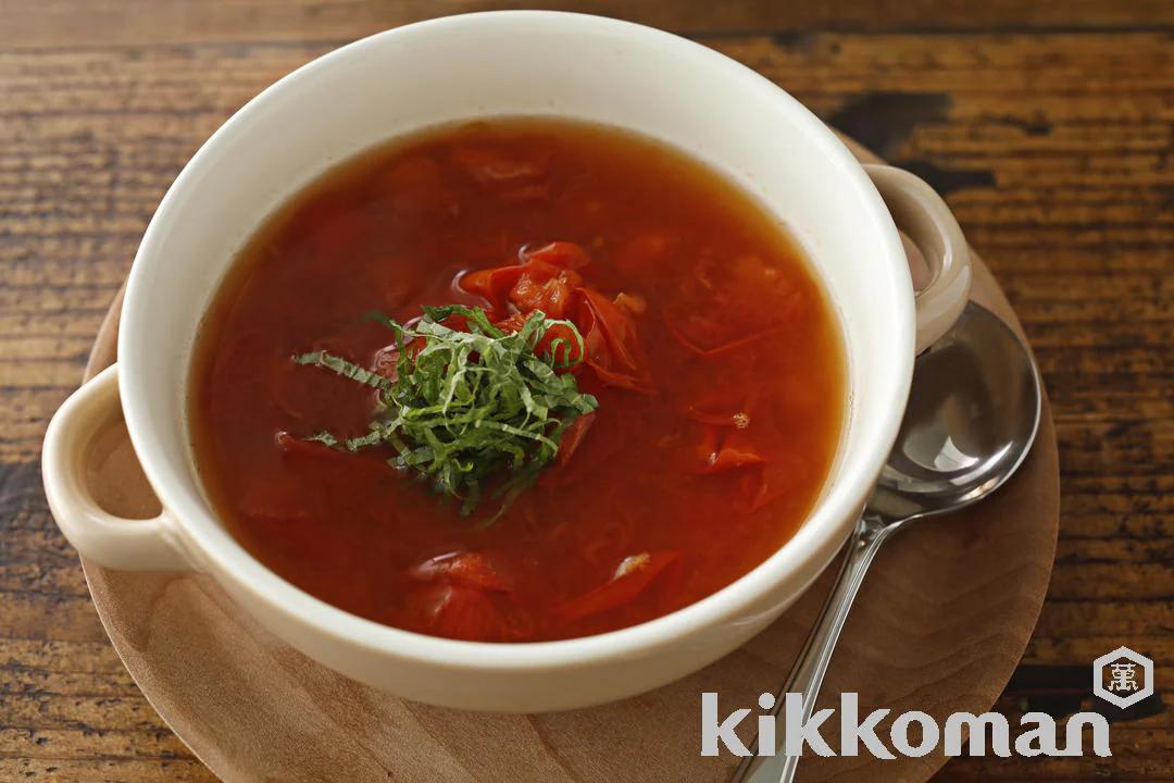 Cherry Tomato and Soy Sauce Soup