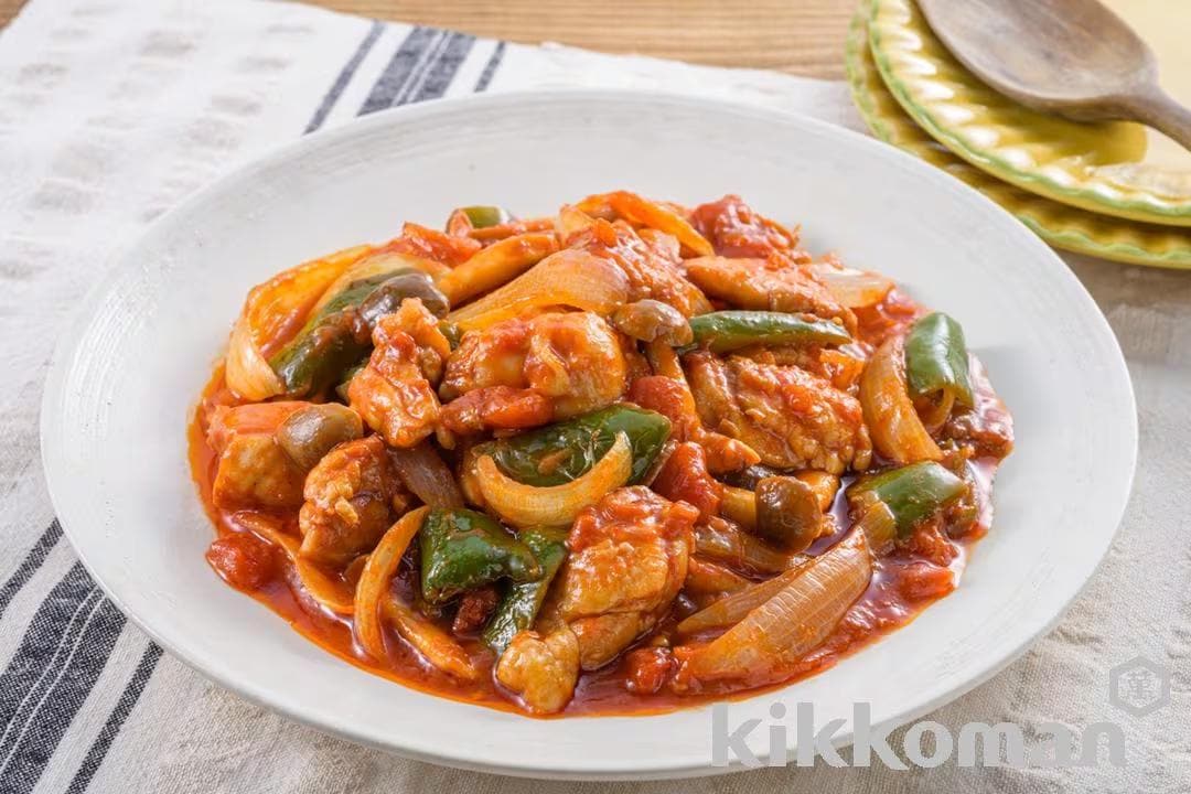 Braised Chicken in Tomato Sauce