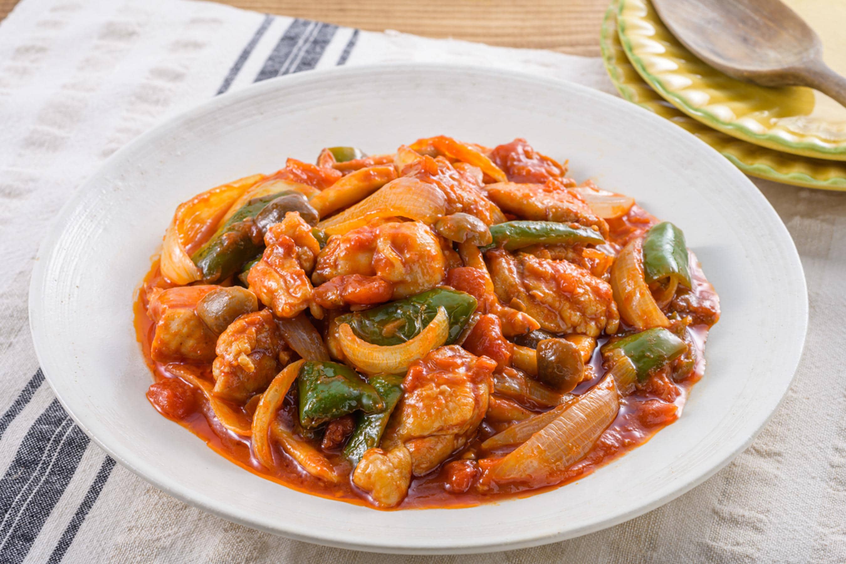 Braised Chicken in Tomato Sauce (Low Sodium)