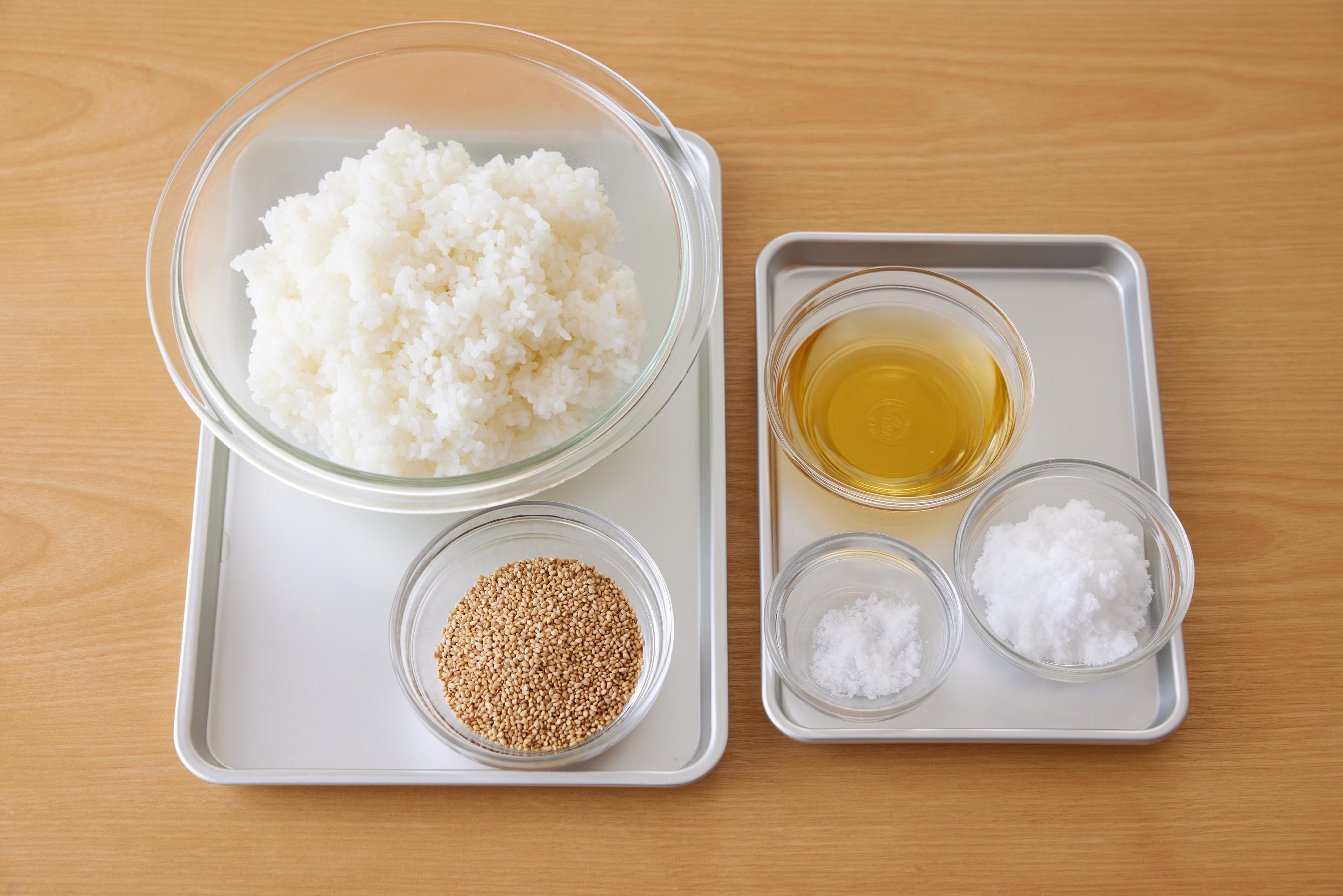 ingredients for sushi rice