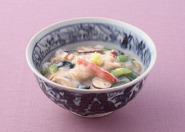 Crab and Yuba Ankake Rice