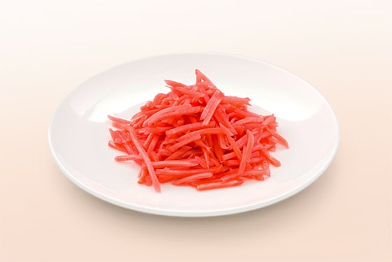 Benishoga (Red Pickled Ginger)