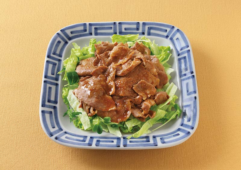 Ginger Pork with Oyster
            Sauce