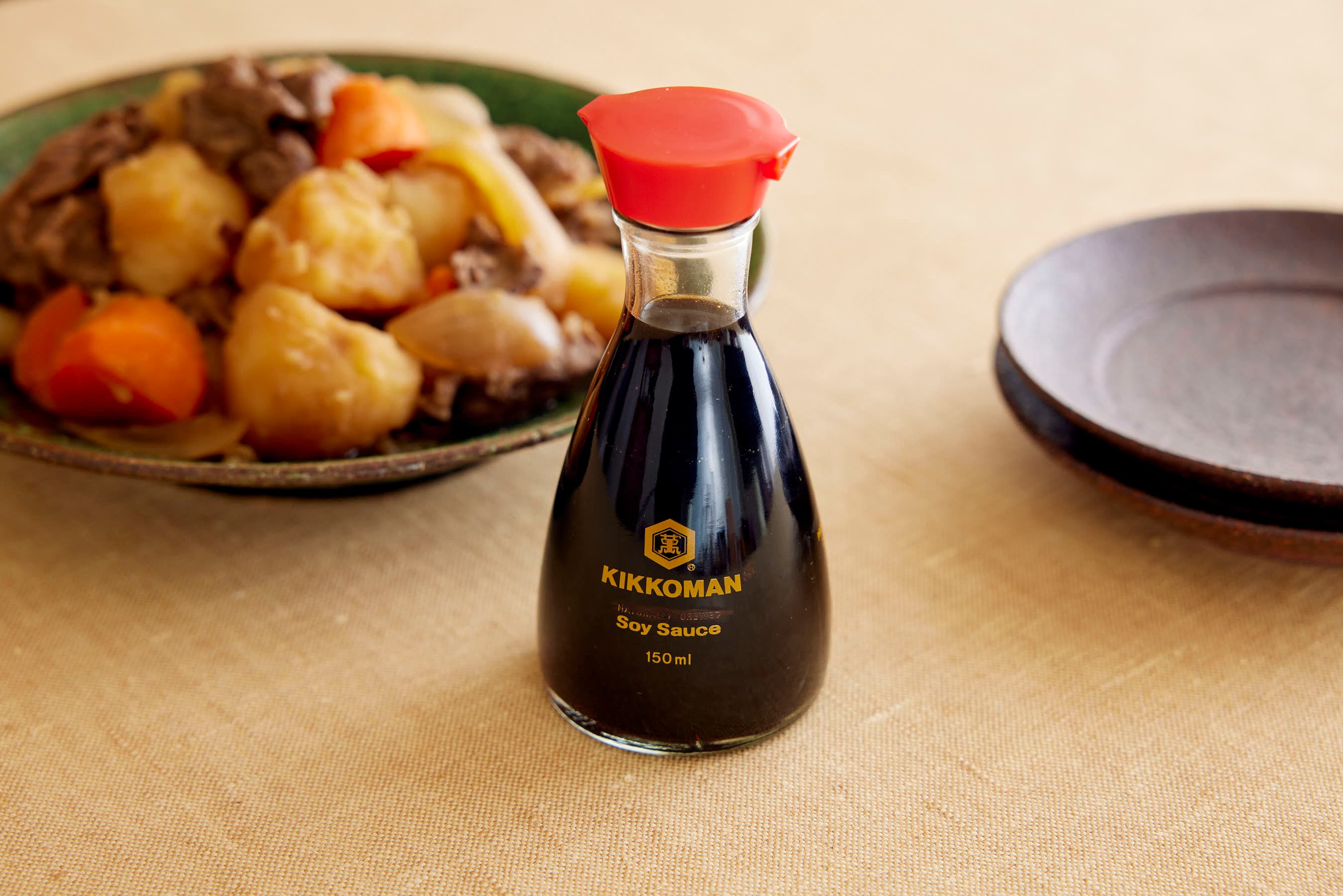 Nikujaga with Kikkoman Soy Sace