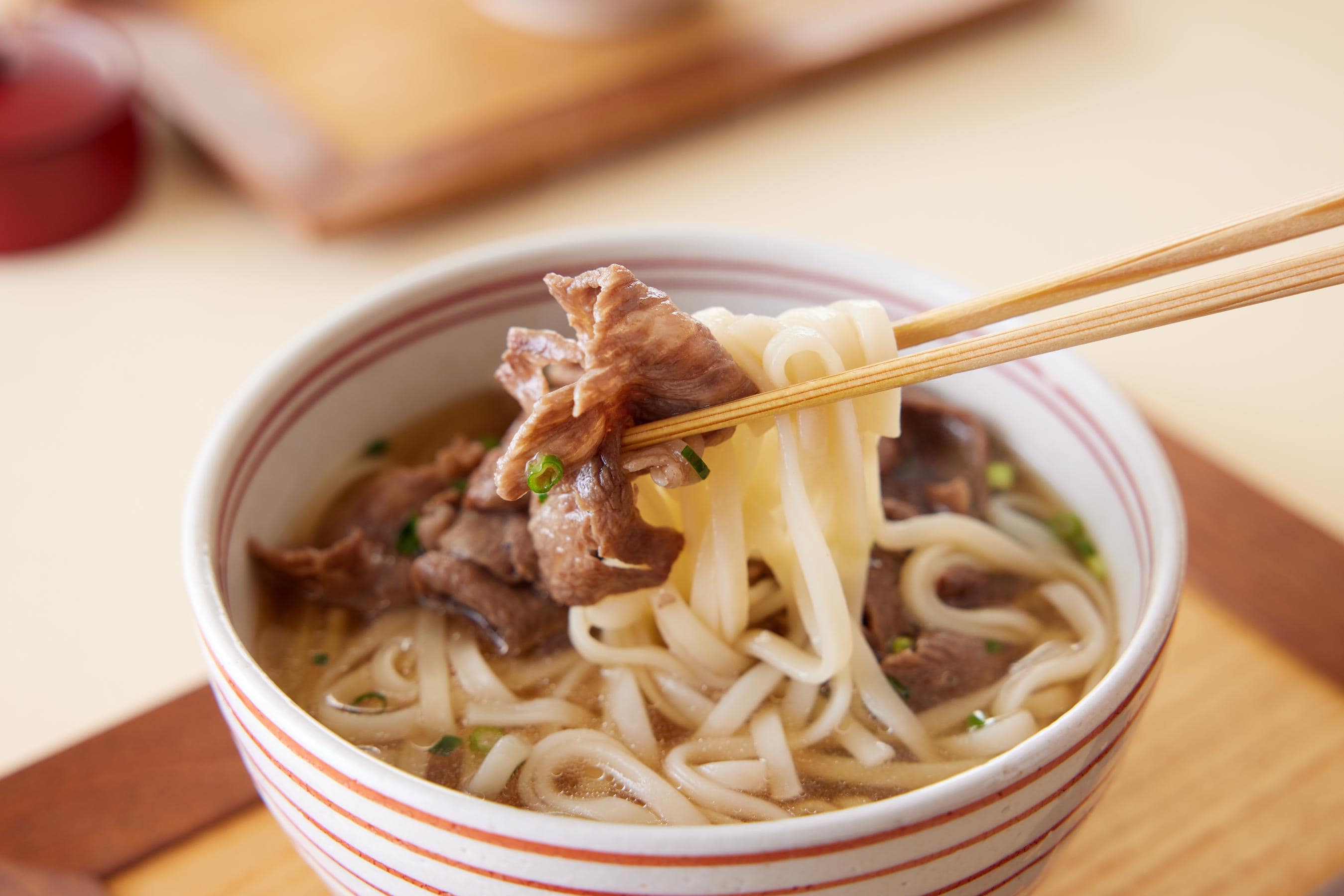Beef Udon image (close)