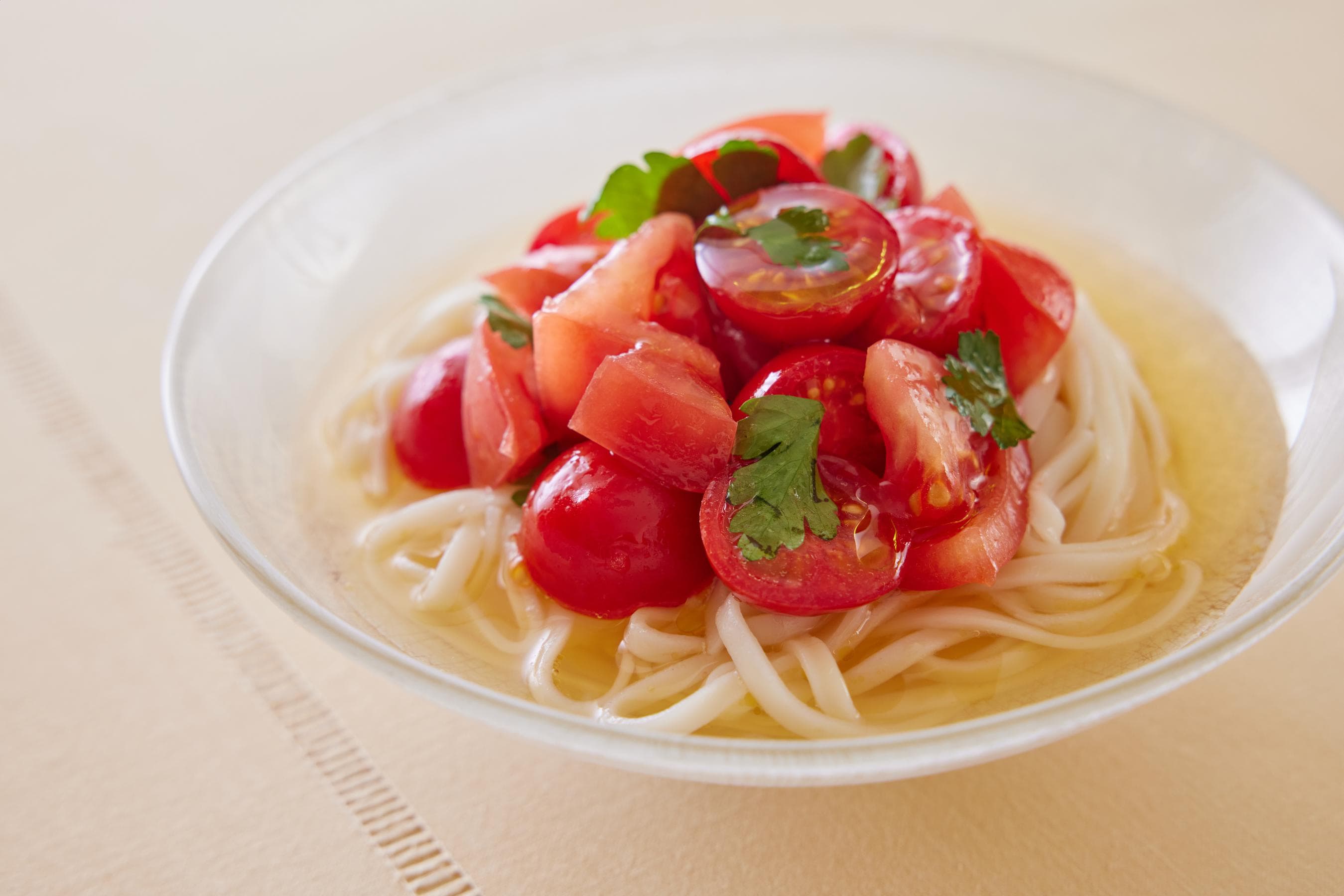 Chilled Tomato Udon