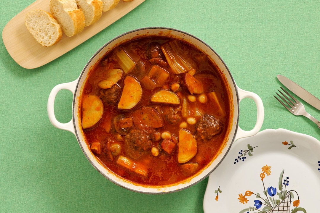 One-Pot Meatballs & Vegetables